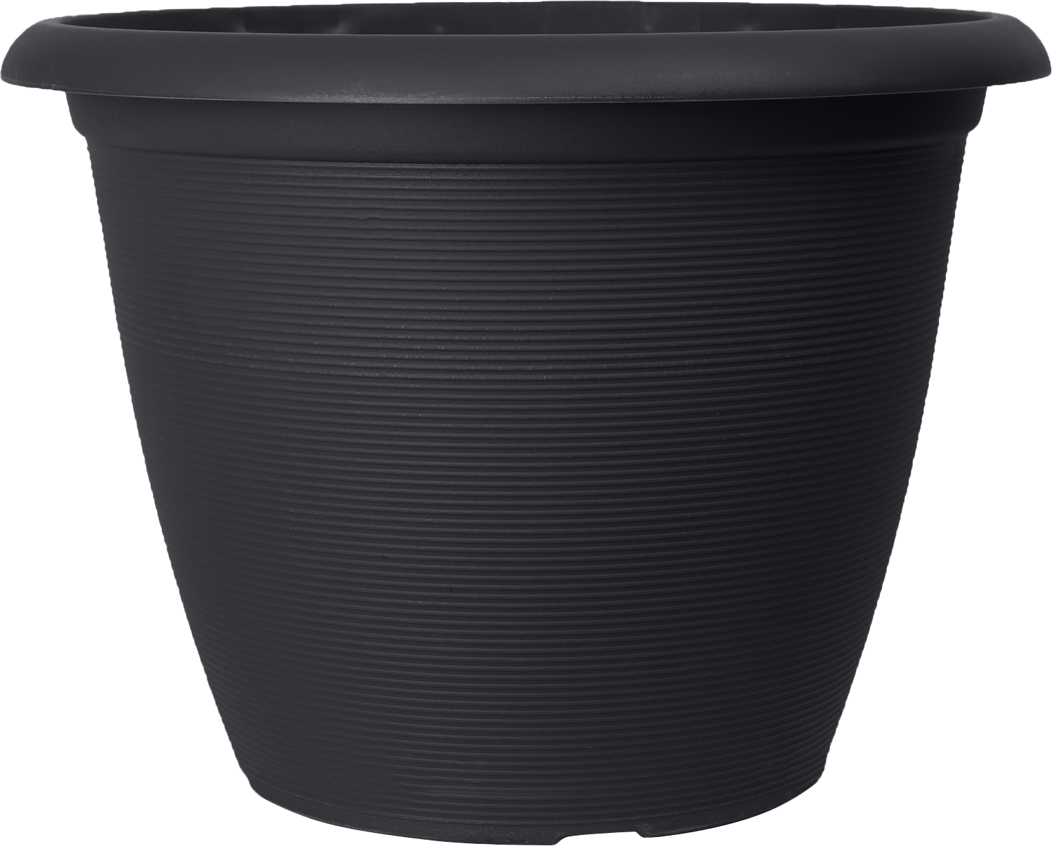 19 Inch Helix Planter Black - 15 per case - Decorative Planters